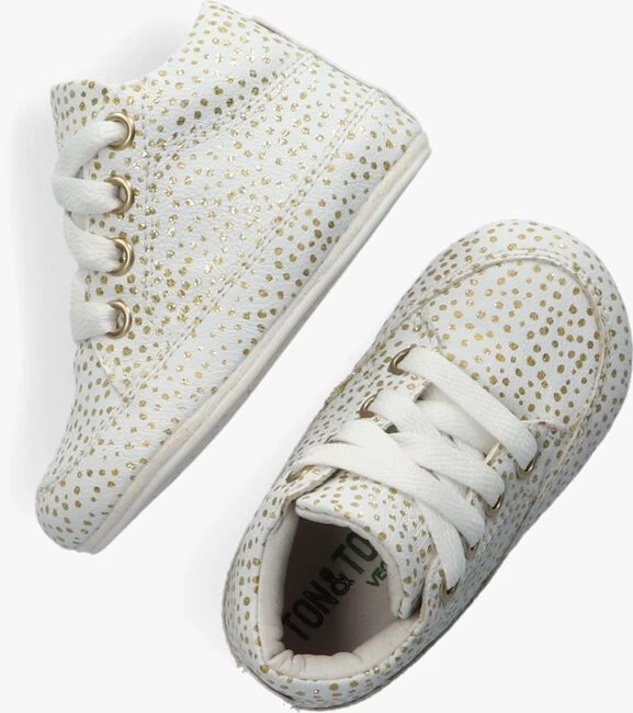 Witte Ton & Ton Babyschoenen Daisy 3 Witte Ton & Ton Babyschoenen Daisy