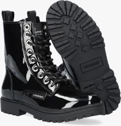 Zwarte Vingino Veterboots Eva High