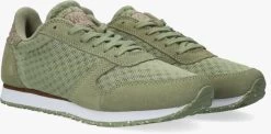 Groene Woden Lage Sneakers Ydun Suede Mesh Ii