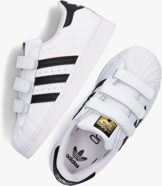 Witte Adidas Lage Sneakers Superstar Cf C 4 Witte Adidas Lage Sneakers Superstar Cf C - Afbeelding 2