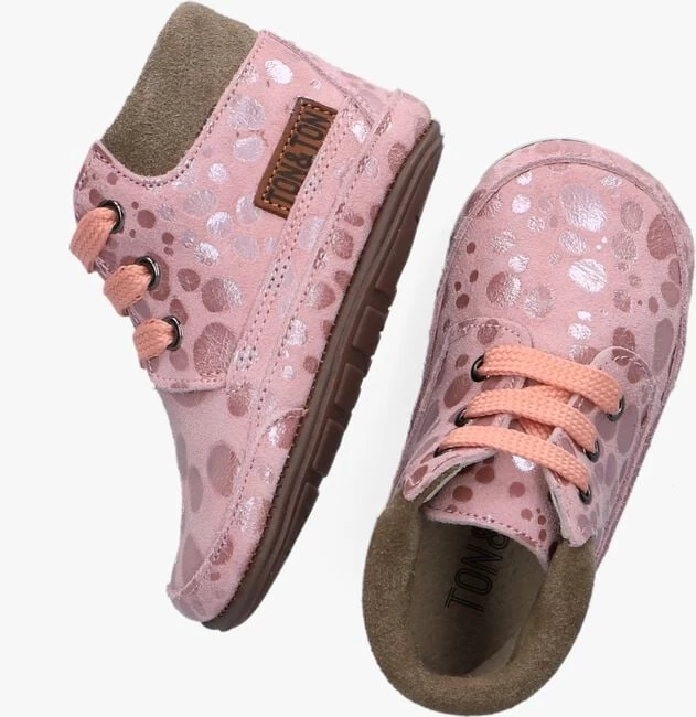 Roze Ton & Ton Babyschoenen Lief 4 Roze Ton & Ton Babyschoenen Lief - Afbeelding 2