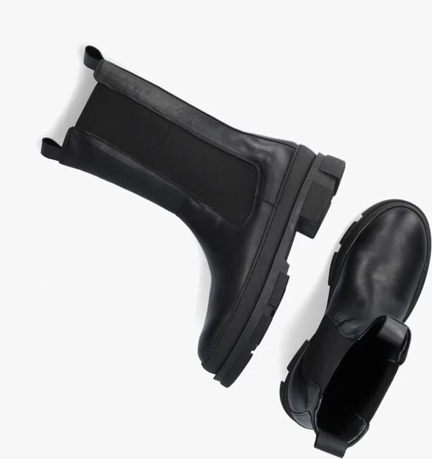 Zwarte Wysh Chelsea Boots Anna 4 Zwarte Wysh Chelsea Boots Anna - Afbeelding 2