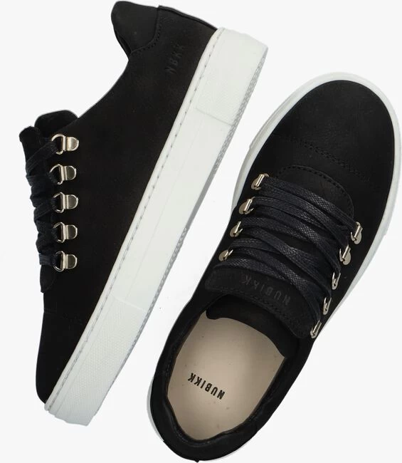 Zwarte Nubikk Lage Sneakers Jagger Classic Jr 4 Zwarte Nubikk Lage Sneakers Jagger Classic Jr - Afbeelding 2