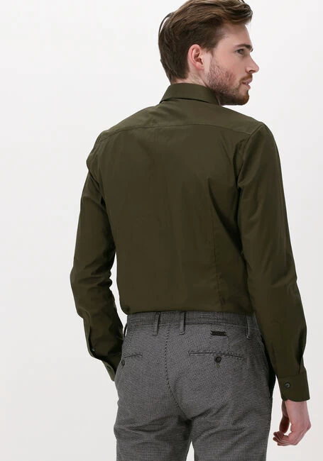 Groene Porto Milano Klassiek Overhemd Milano 3 Groene Porto Milano Klassiek Overhemd Milano