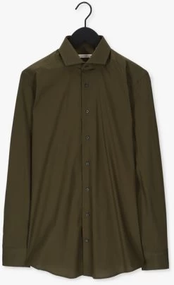 Groene Porto Milano Klassiek Overhemd Milano 8 Groene Porto Milano Klassiek Overhemd Milano -Family Verkoop 202486 5