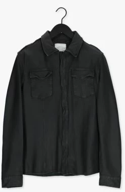 Zwarte Goosecraft Overshirt Shirt076 -Family Verkoop 203075 5