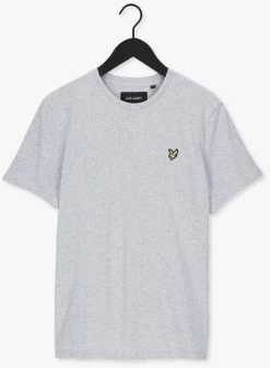 Grijze Lyle & Scott T-shirt Plain T-shirt -Family Verkoop 206670 5