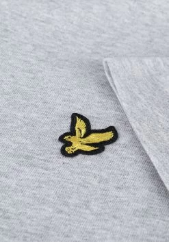 Grijze Lyle & Scott T-shirt Plain T-shirt -Family Verkoop 206670 6