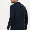 Donkerblauwe Selected Homme Polo Slhparis Ls Polo B Noos -Family Verkoop 209549 2