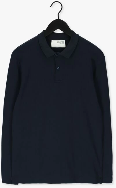 Donkerblauwe Selected Homme Polo Slhparis Ls Polo B Noos 5 Donkerblauwe Selected Homme Polo Slhparis Ls Polo B Noos - Afbeelding 3