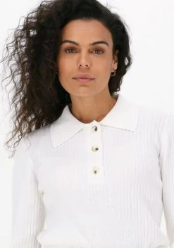 Gebroken Wit Just Female Polo Cara Knit Polo 7 Gebroken Wit Just Female Polo Cara Knit Polo -Family Verkoop 210002 3