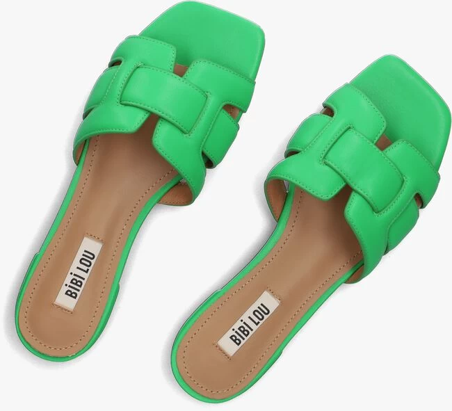 Groene Bibi Lou Slippers 760z10vk 6 Groene Bibi Lou Slippers 760z10vk - Afbeelding 4