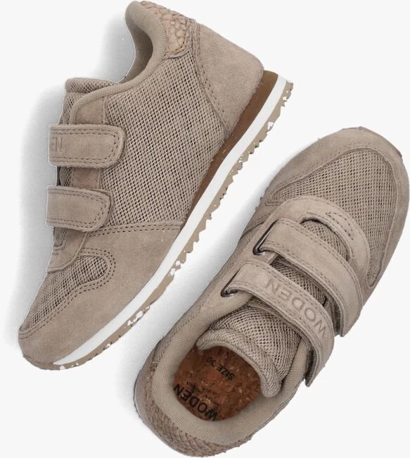 Beige Woden Lage Sneakers Ydun Suede Mesh 4 Beige Woden Lage Sneakers Ydun Suede Mesh - Afbeelding 2