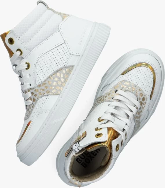 Witte Bullboxer Lage Sneakers Aop508 4 Witte Bullboxer Lage Sneakers Aop508 - Afbeelding 2