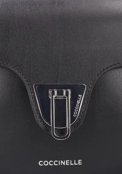 Zwarte Coccinelle Schoudertas Beat Calf -Family Verkoop 215610 5