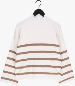 Witte Neo Noir Trui Ena Stripe Knit -Family Verkoop 216703 5