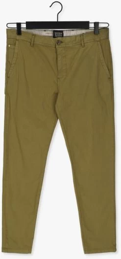 Khaki Scotch & Soda Mott Super Slim-fit Contains Pima Cotton -Family Verkoop 217032 5