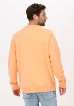 Koraal Scotch & Soda Sweater Crewneck Logo Felpa Sweatshirt In Organic Cotton