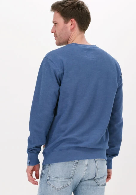 Blauwe Scotch & Soda Sweater Garment-dyed Interlock Felpa Sweatshirt 3 Blauwe Scotch & Soda Sweater Garment-dyed Interlock Felpa Sweatshirt