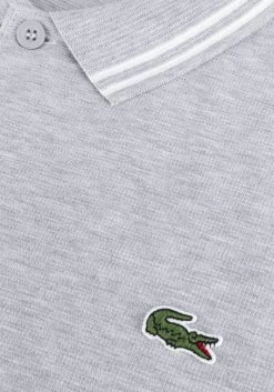 Lichtgrijze Lacoste Polo 1hp3 Men's S/s Polo 0122 -Family Verkoop 217573 6