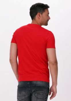 Rode Lacoste T-shirt 1ht1 Men's Tee-shirt 1121