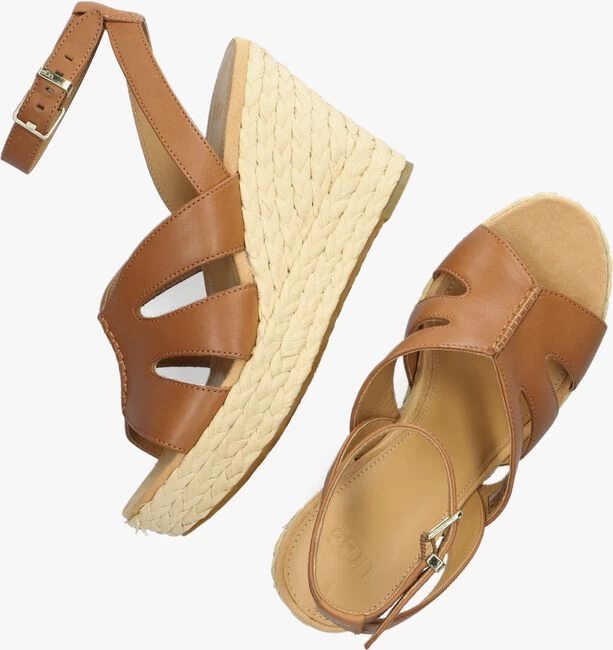 Cognac Ugg Sandalen W Careena 6 Cognac Ugg Sandalen W Careena - Afbeelding 4