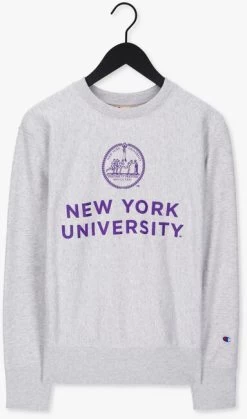 Lichtgrijze Champion Sweater Crewneck Sweatshirt -Family Verkoop 220864 5