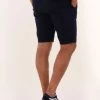 Donkerblauwe Cast Iron Korte Broek Chino Shorts Riser Stretch -Family Verkoop 221480 2