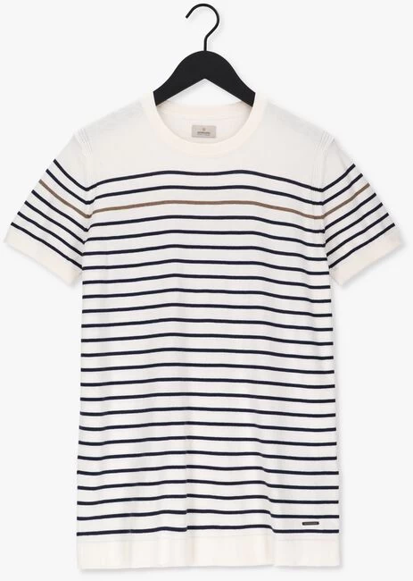 Witte Dstrezzed T-shirt Crew S/s Contrast Stripe Knit 5 Witte Dstrezzed T-shirt Crew S/s Contrast Stripe Knit - Afbeelding 3