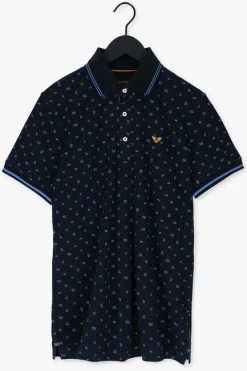 Donkerblauwe Pme Legend Polo Short Sleeve Polo Fine Pique All Over Print 8 Donkerblauwe Pme Legend Polo Short Sleeve Polo Fine Pique All Over Print -Family Verkoop 221758 5
