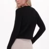 Zwarte Y.a.s. Trui Yasalva Ls O-neck Knit Pullover