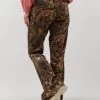 Multi Summum Flared Broek Trousers Paisley Velvet -Family Verkoop 224212 2