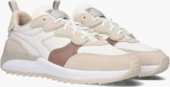 Beige Diadora Lage Sneakers Jolly Logo