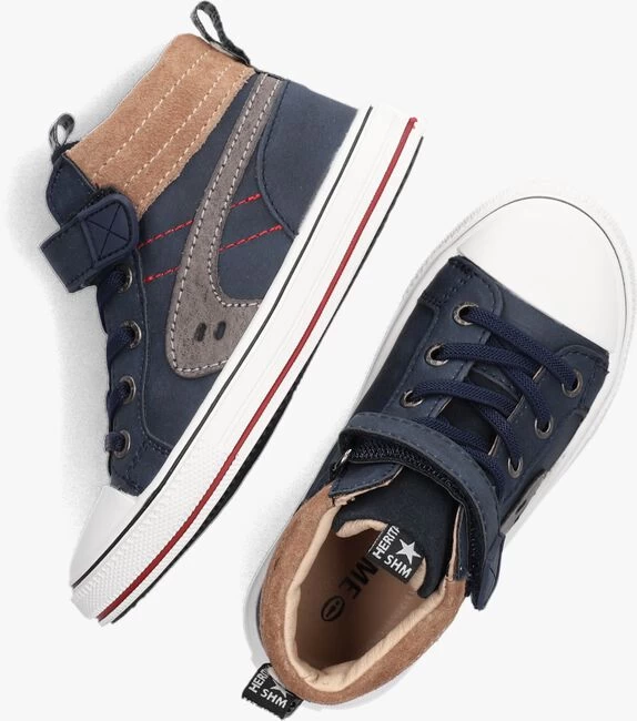 Blauwe Shoesme Hoge Sneaker On22w207 4 Blauwe Shoesme Hoge Sneaker On22w207 - Afbeelding 2