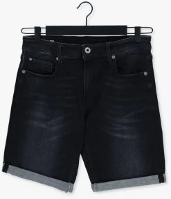 Zwarte G-star Raw Korte Broek 3301 Slim Short -Family Verkoop 225546 5