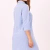 Lichtblauwe Vanilia Mini Jurk Towel Polo Dress -Family Verkoop 225572 2