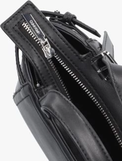 Zwarte Calvin Klein Handtas Minimal Hardware Mini Tote