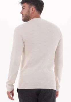Beige Selected Homme Trui Rocks Ls Knit Crew Neck W Naw