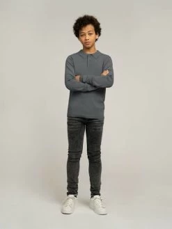 Grijze Nik & Nik Polo Joe Polo