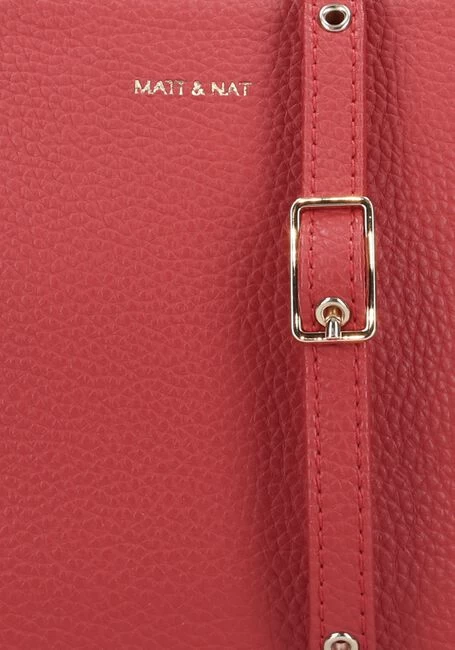 Rode Matt & Nat Schoudertas Sam 4 Rode Matt & Nat Schoudertas Sam - Afbeelding 2
