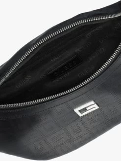 Zwarte Guess Heuptas Hide Bum Bag