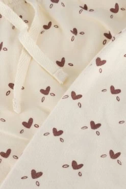 Gebroken Wit Quincy Mae Fleece Sweatpant