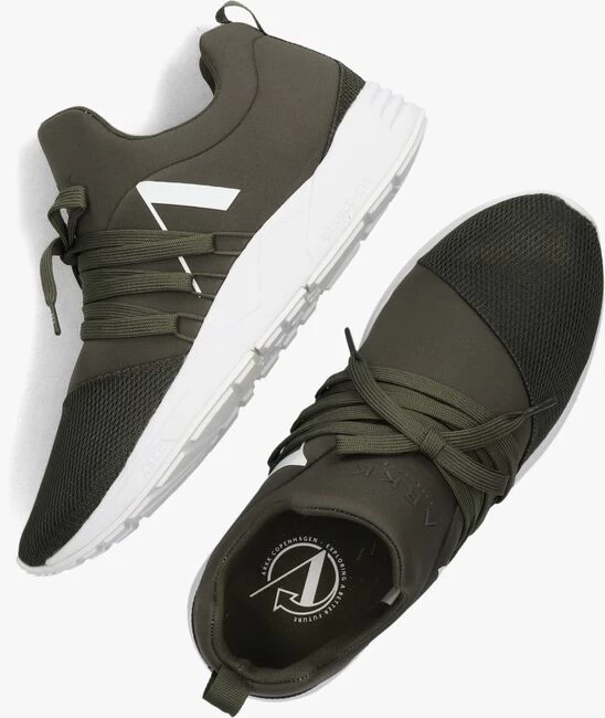 Groene Arkk Copenhagen Lage Sneakers Raven-w 6 Groene Arkk Copenhagen Lage Sneakers Raven-w - Afbeelding 4