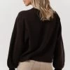 Bruine Knit-ted Trui Babs Pullover