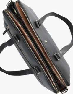 Zwarte Fmme Laptoptas Charlotte Grain