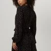 Zwarte Scotch & Soda Mini Jurk Wrapped Short Dress -Family Verkoop 235819 2