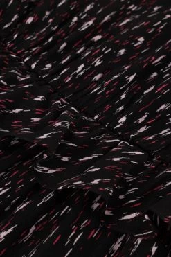 Zwarte Scotch & Soda Mini Jurk Wrapped Short Dress -Family Verkoop 235819 6