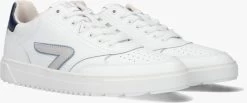 Witte Hub Lage Sneakers Duke