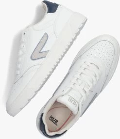 Witte Hub Lage Sneakers Duke -Family Verkoop 236171 5