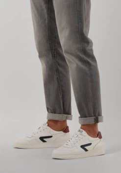 Witte Hub Lage Sneakers Court-z Men -Family Verkoop 236181 8
